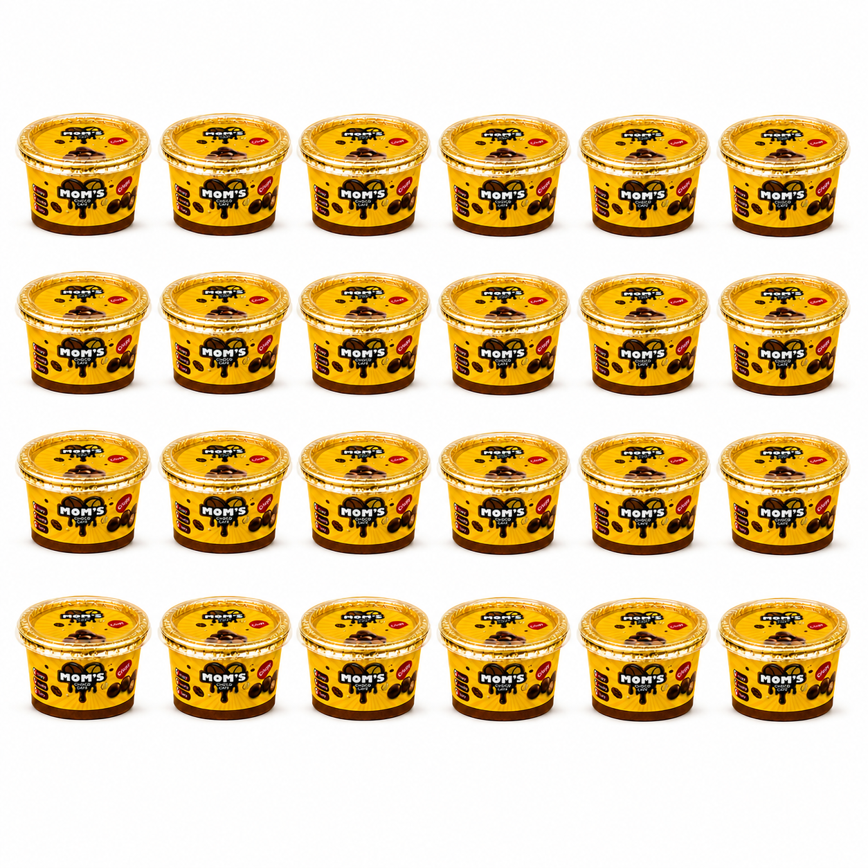 Mom's Crunchy Oats covered with coffee and chocolate 48 Cups