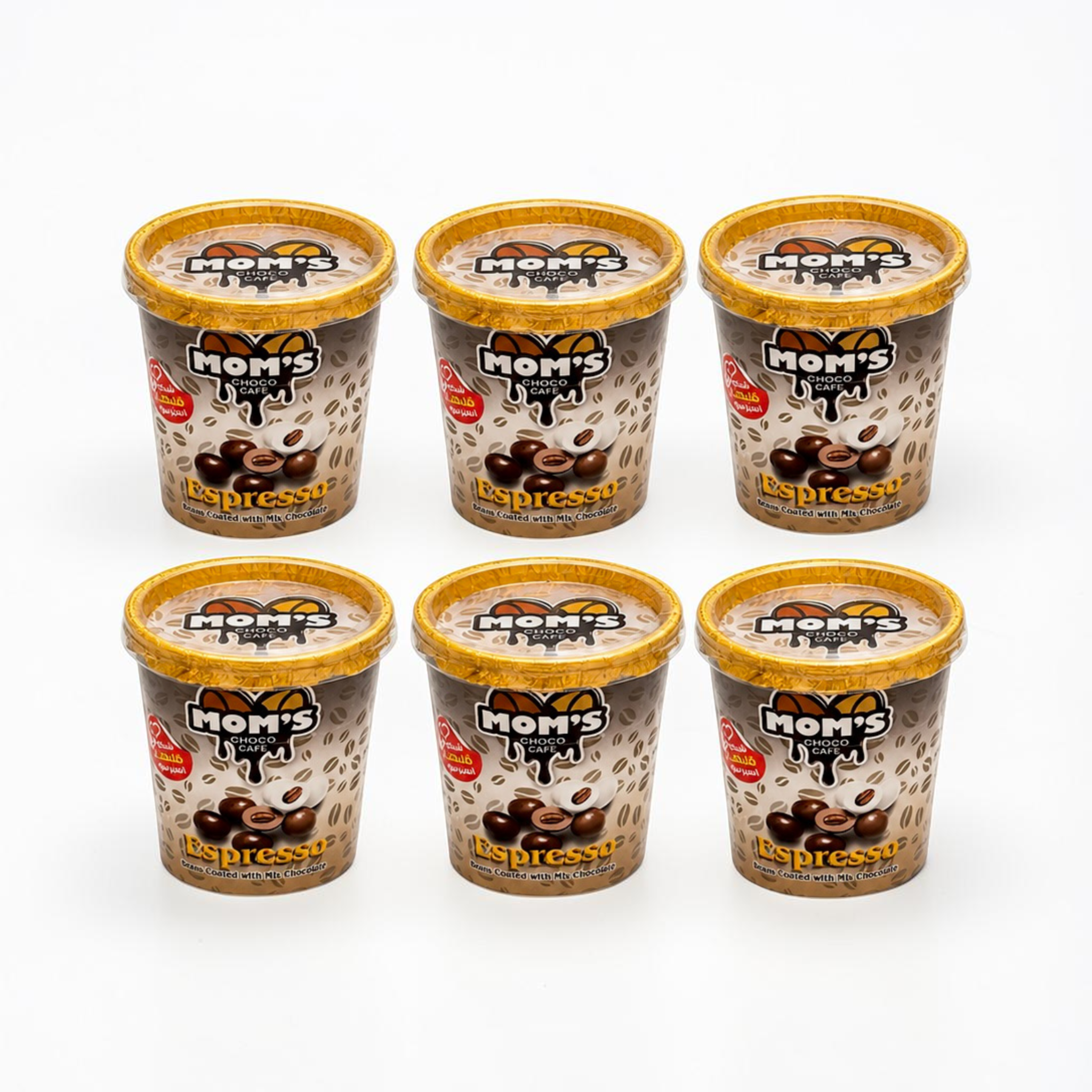 Mom's Choco Cafe Espresso - 6 Cups Mix Chocolate (35g)