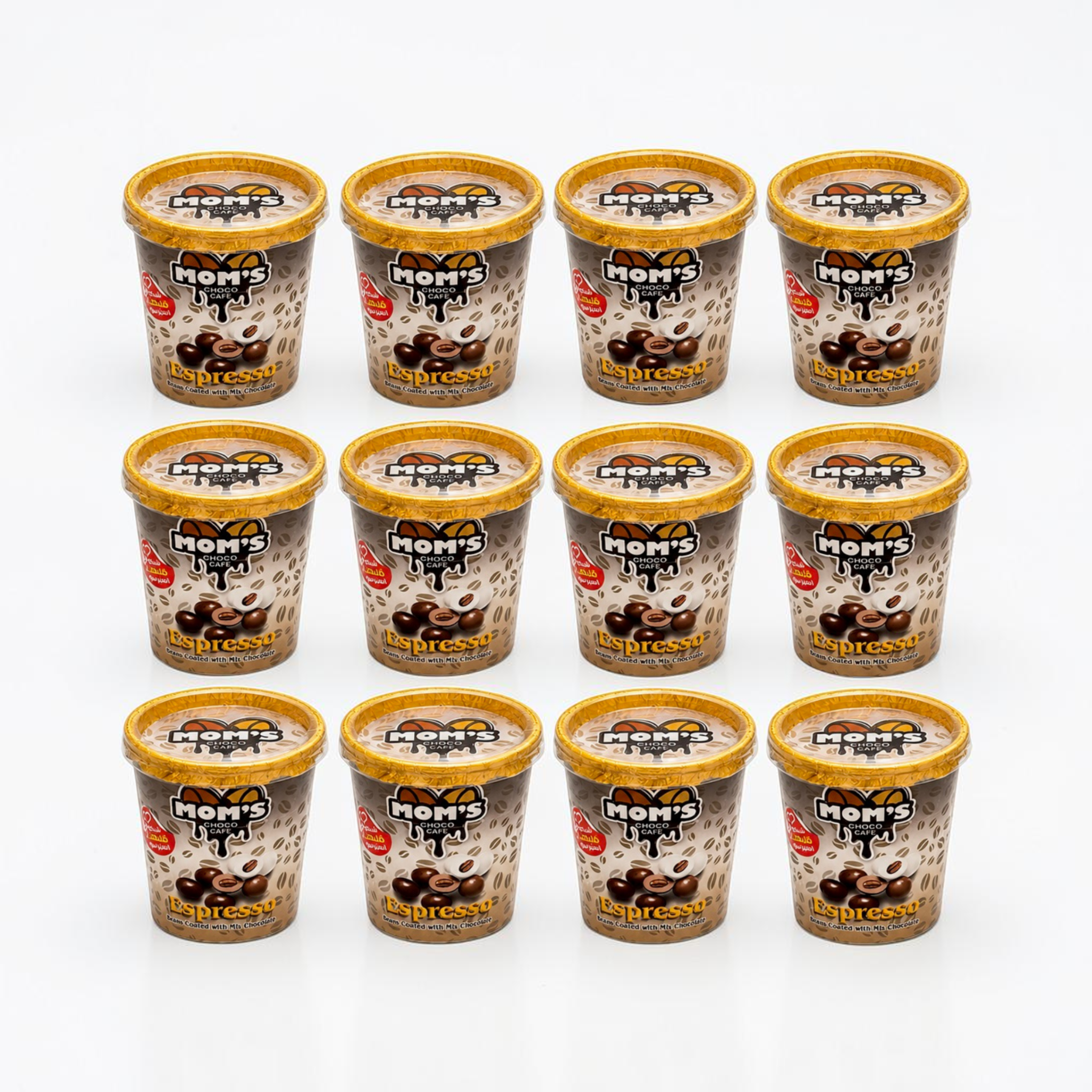 Mom's Choco Cafe Espresso - 12 Cups Mix Chocolate (35g)