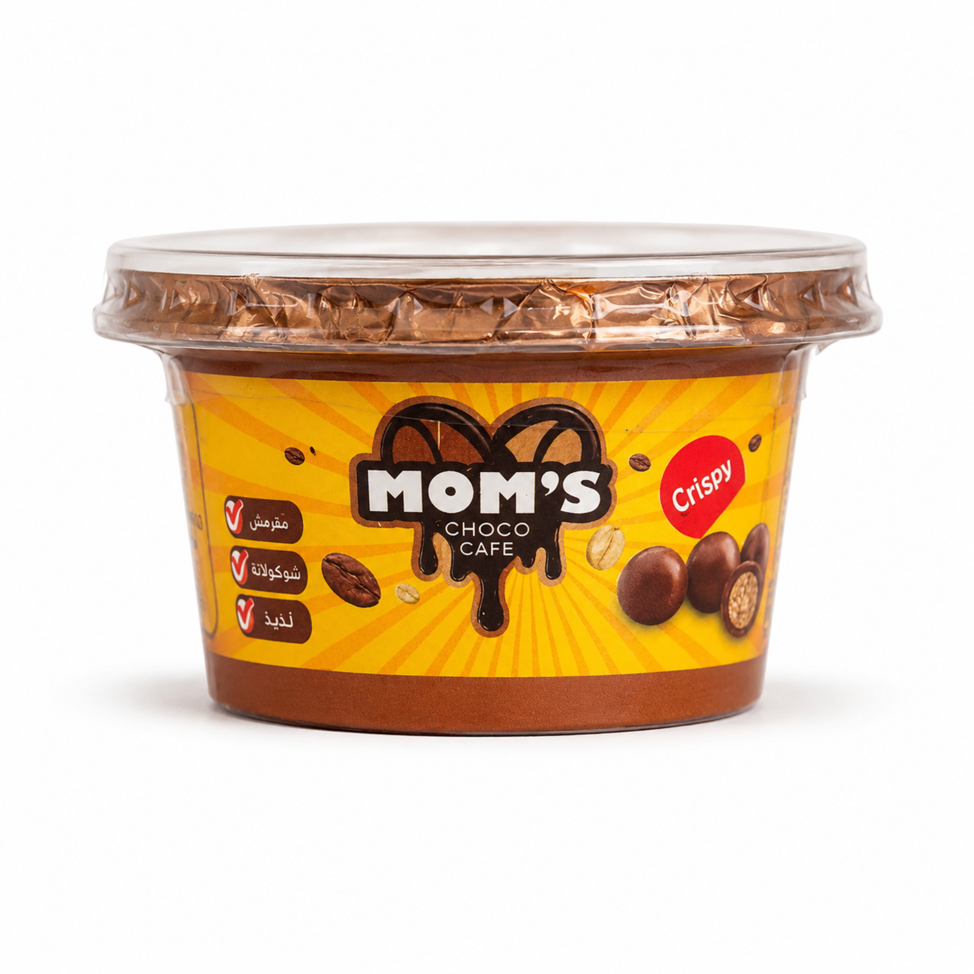 Mom's Crunchy Oats covered with coffee and chocolate 48 Cups