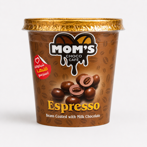 Mom's Choco Cafe Espresso - 6 Cups Milk Chocolate (35g)